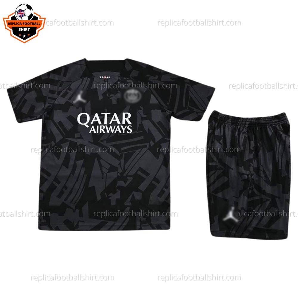 Paris Saint Germain Pre Match Training Adult Replica Football Kit 2023/24 - Front View -1