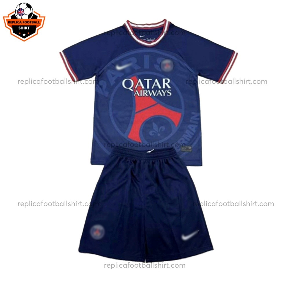 Paris Saint Germain Special Blue Special Edition Kid Replica Football Kit 2024/25 - Front View