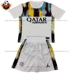 Paris Saint Germain Special Edition Kid Replica Football Kit 2024/25 - Front View