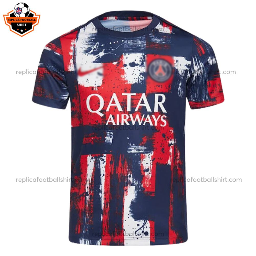 Paris Saint Germain Training Men Replica Football Shirt 2024/25 - Front View