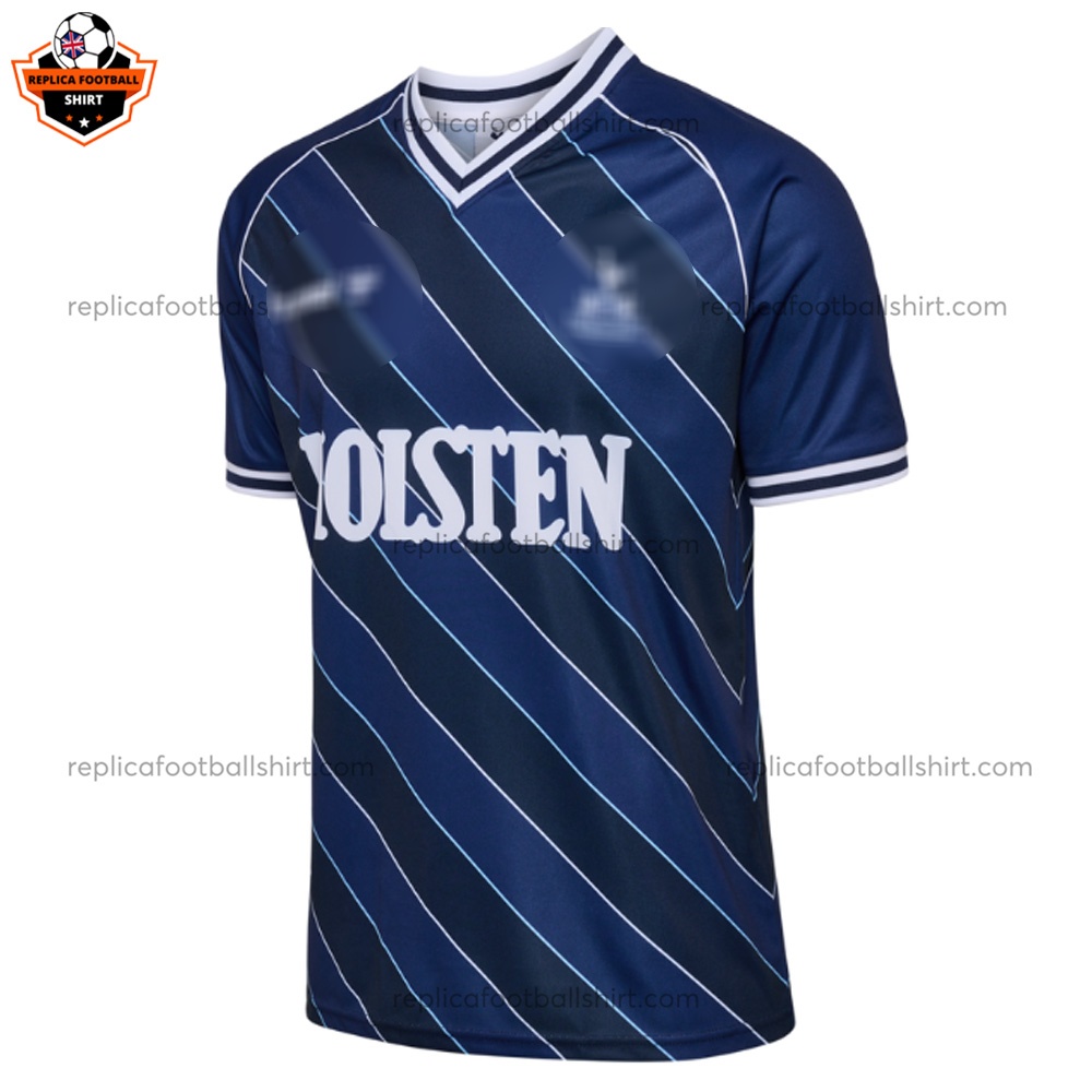 Retro Tottenham Away Replica Shirt 1986 - Front View