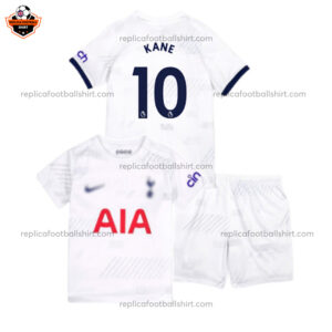 Tottenham Home Kid Replica Kit Kane 10 - front
