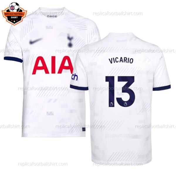 Tottenham Home Replica Shirt VICARIO 13 - front