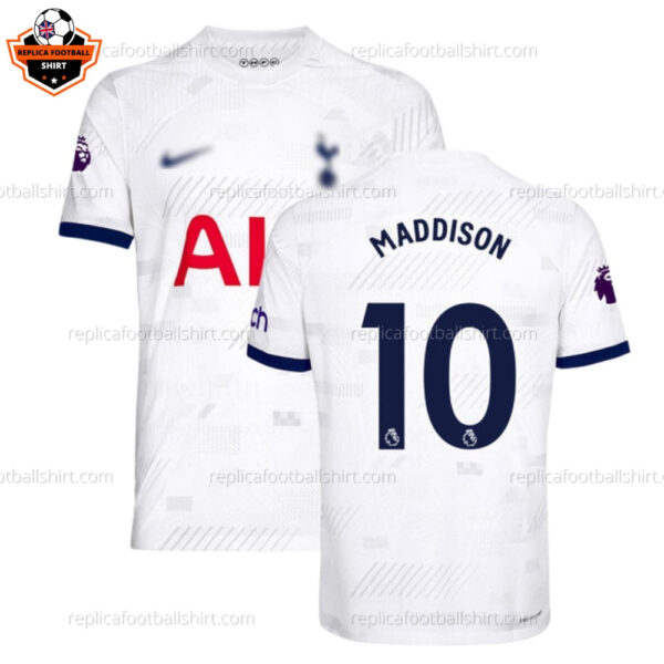 Tottenham Maddison 10 Home Replica Shirt 23/24- front