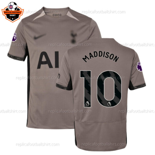 Tottenham Maddison 10 Third Replica Shirt 23/24 - front