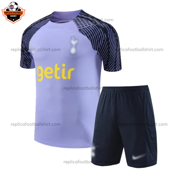 Tottenham Purple Training Kids Replica Kit - front