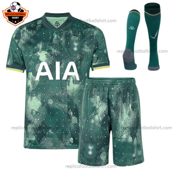 Tottenham Third Kids Replica Kit 2024/25 - front