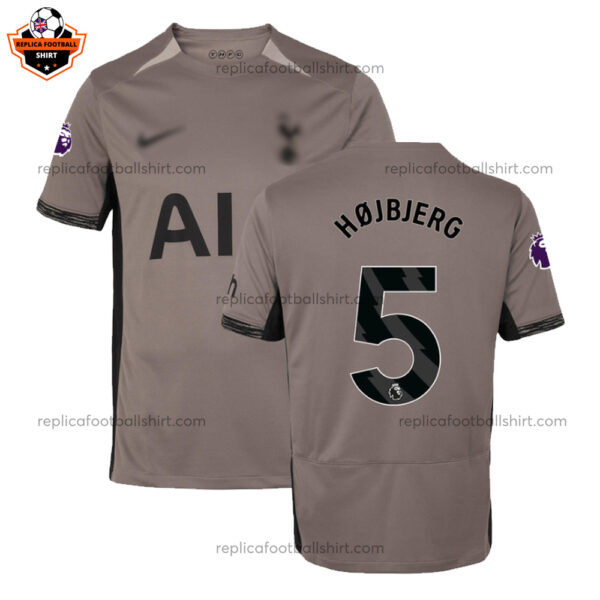 Tottenham Third Replica Shirt 2023/24 Højbjerg 5 - front
