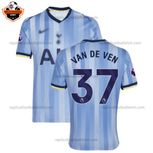 Tottenham VAN DE VEN 37 Away Replica Shirt 24/25 - front