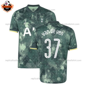 Tottenham VAN DE VEN 37 Third Replica Shirt 24/25 - front