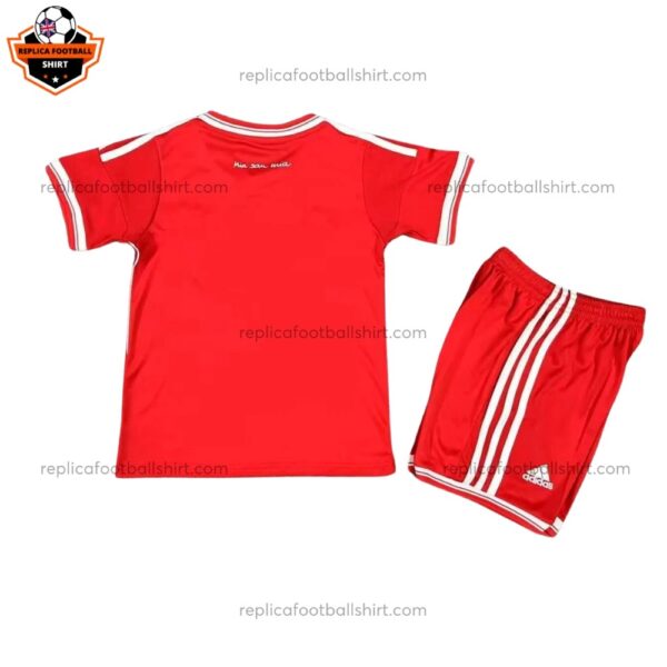 Retro Bayern Munich Home Kid Replica Football Kit 2013/14 Back View