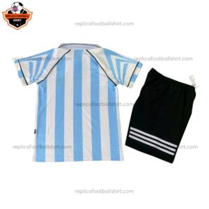Retro Argentina Home Kid Replica Football Kit 1996 Back View