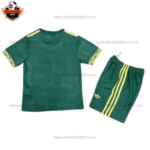 Mexico Green Special Edition Kid Replica Football Kit 2025/26 Back View