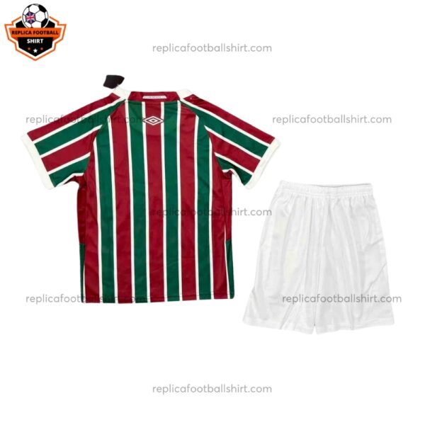 Fluminense Home Kid Replica Football Kit 2025/26 Back View