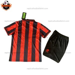 Retro AC Milan Home Kid Replica Football Kit 1993/94 Back View