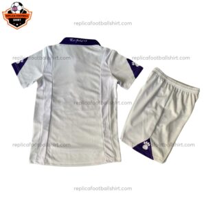 Retro Real Madrid Home Kid Replica Football Kit 1997/98 Back View