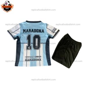 Argentina MARADONA 10 Retirement Commemorative Edition Kid Replica Football Kits 2025/26 Back View