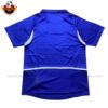 Retro Brazil Stussy Away Men Replica Football Shirt 2002 - Back View