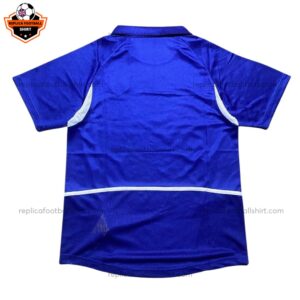 Retro Brazil Stussy Away Men Replica Football Shirt 2002 - Back View