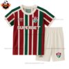 Fluminense Home Kid Replica Football Kit 2025/26 Front View