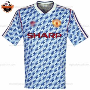 Manchester United Away Replica Shirt 90/92 - front