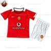 Manchester United Home Kid Replica Kit 04/06 - front