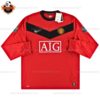 Man Utd Home Replica Shirt 09/10 Long Sleeve - front