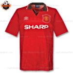 Retro Manchester United Home Men Replica Football Shirt 1994/96