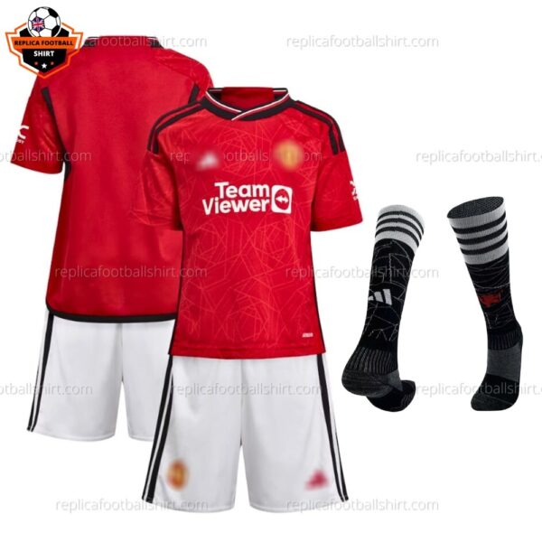 Manchester United Home Kid Kit 23/24 - front