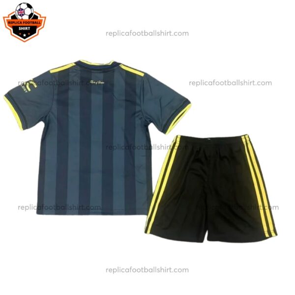 Manchester United Third Kid Replica Football Kits 2025/26 Back View