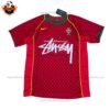 Retro Portugal Stussy Home 2004 Replica Shirt - Front View