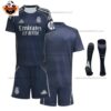 Real Madrid Away Kid Replica Football Kit 2025/26 Front View