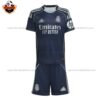Real Madrid Away Kid Replica Football Kit 2025/26 Front View