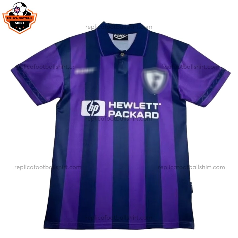 Retro Tottenham Hotspur Away Replica Football Shirt 1995/97 Front View