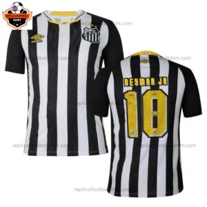 Santos FC Away Men Replica Football Shirt 2025/26 NEYMAR jR Printed Full View