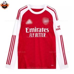 Arsenal Home Men Replica Football Shirt Long Sleeve 2025-26