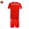 Bayern Munich Home Kid Replica Football Kit 2025-26 backview