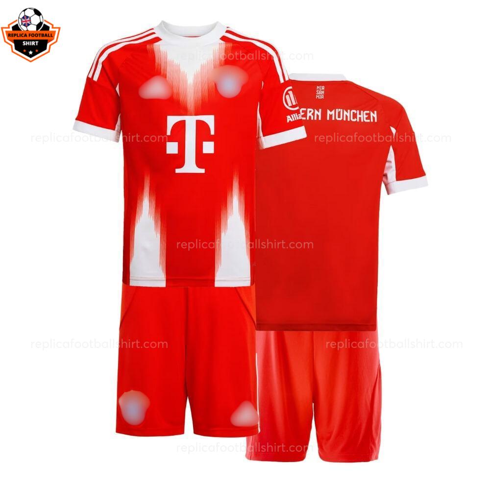 Bayern Munich Home Kid Replica Football Kit 2025-26 overview