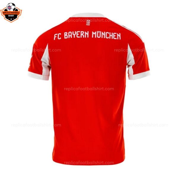 Bayern Munich Home Men Replica Football Shirt 2025-26 backview