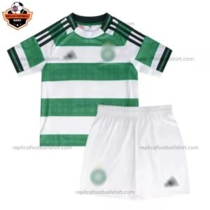 Celtic Home Kid Replica Football Kit 2025-26
