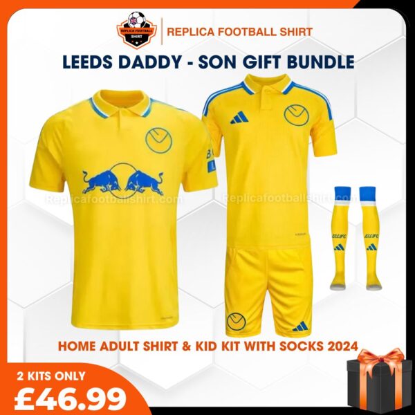 Leeds United FC Birthday Bundle 24/25 - Front View