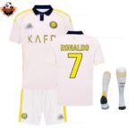 Al Nassr RONALDO 7 Third Kid Replica Football Kit 2025/26