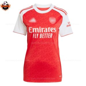RFS Arsenal Home Women 25 26 Football Shirt frontview