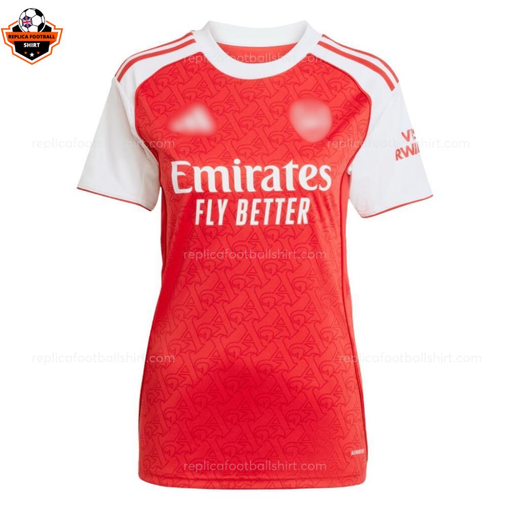 RFS Arsenal Home Women 25 26 Football Shirt frontview