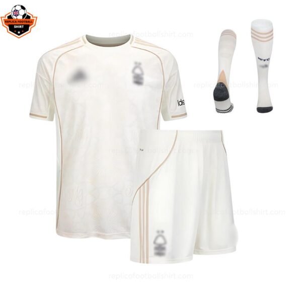 RFS Nottingham Forest Away Kid Football Kit 2025_26 - with socks