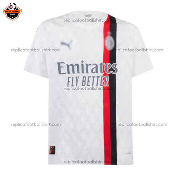 AC Milan Away Adult Replica Football Shirt 2023/24 - Front View