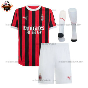 AC Milan Home Kid Replica Football Kit 2024/25