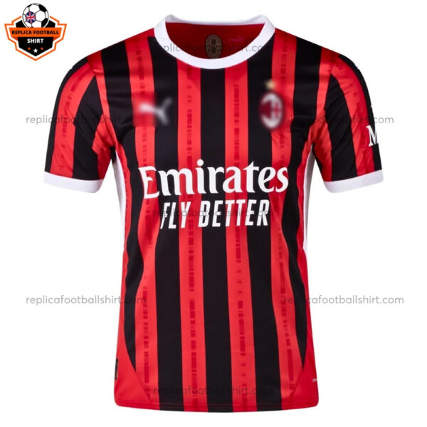 AC Milan Home Men Replica Football Shirt 2024/25 - Front View