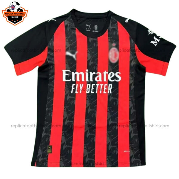 AC Milan Home Men Replica Football Shirt 2025/26 - Front View