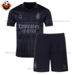 AC Milan X Pleasures Kid Replica Football Kit 24/25